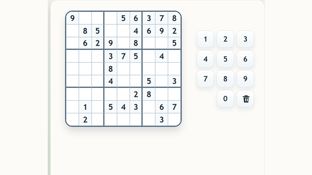 Preview af Sudoku